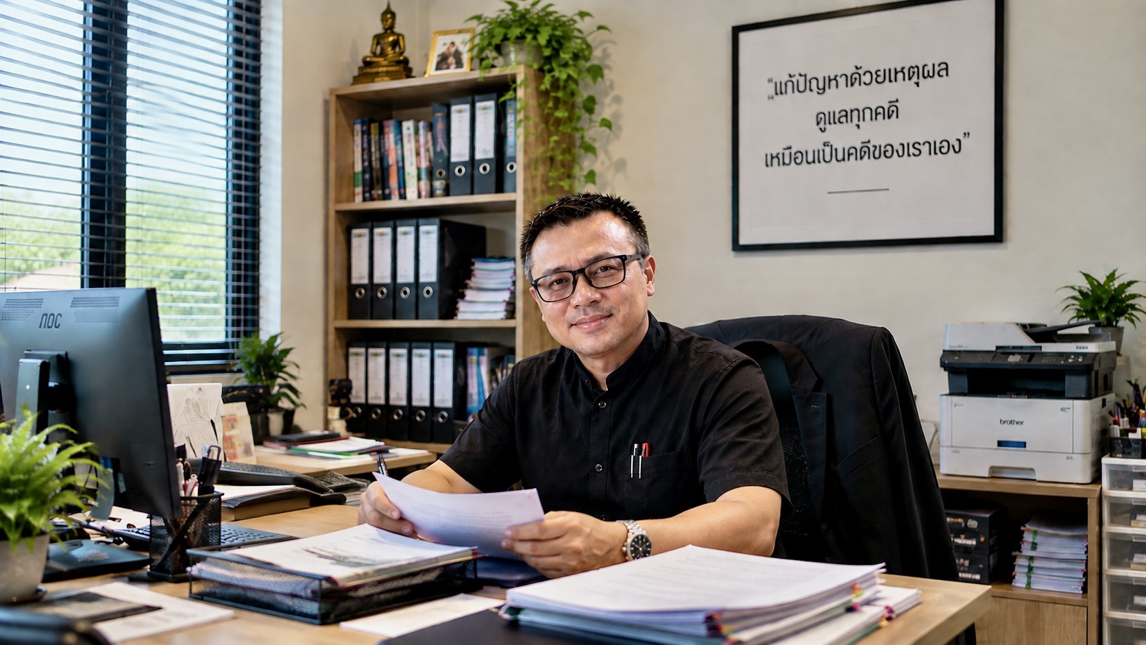 ทนายมนตรี สมสาย (ทนายจ๊ะ) ในการปฏิบัติงานวิชาชีพทนายความ