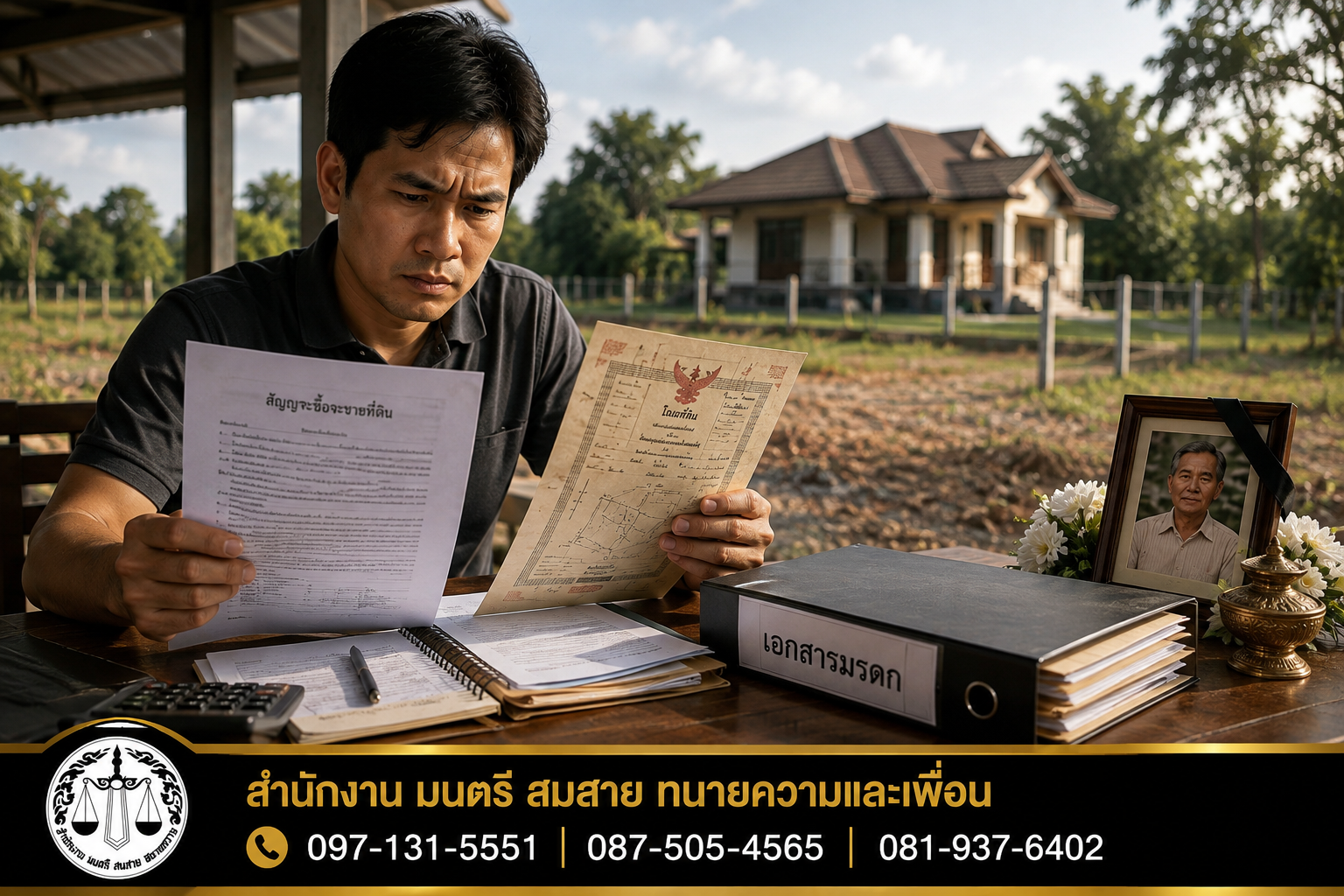 ทำสัญญาซื้อที่ดินไว้ เจ้าของเสียชีวิตก่อนโอน…ผู้ซื้อยังเอาที่ดินได้ไหม?