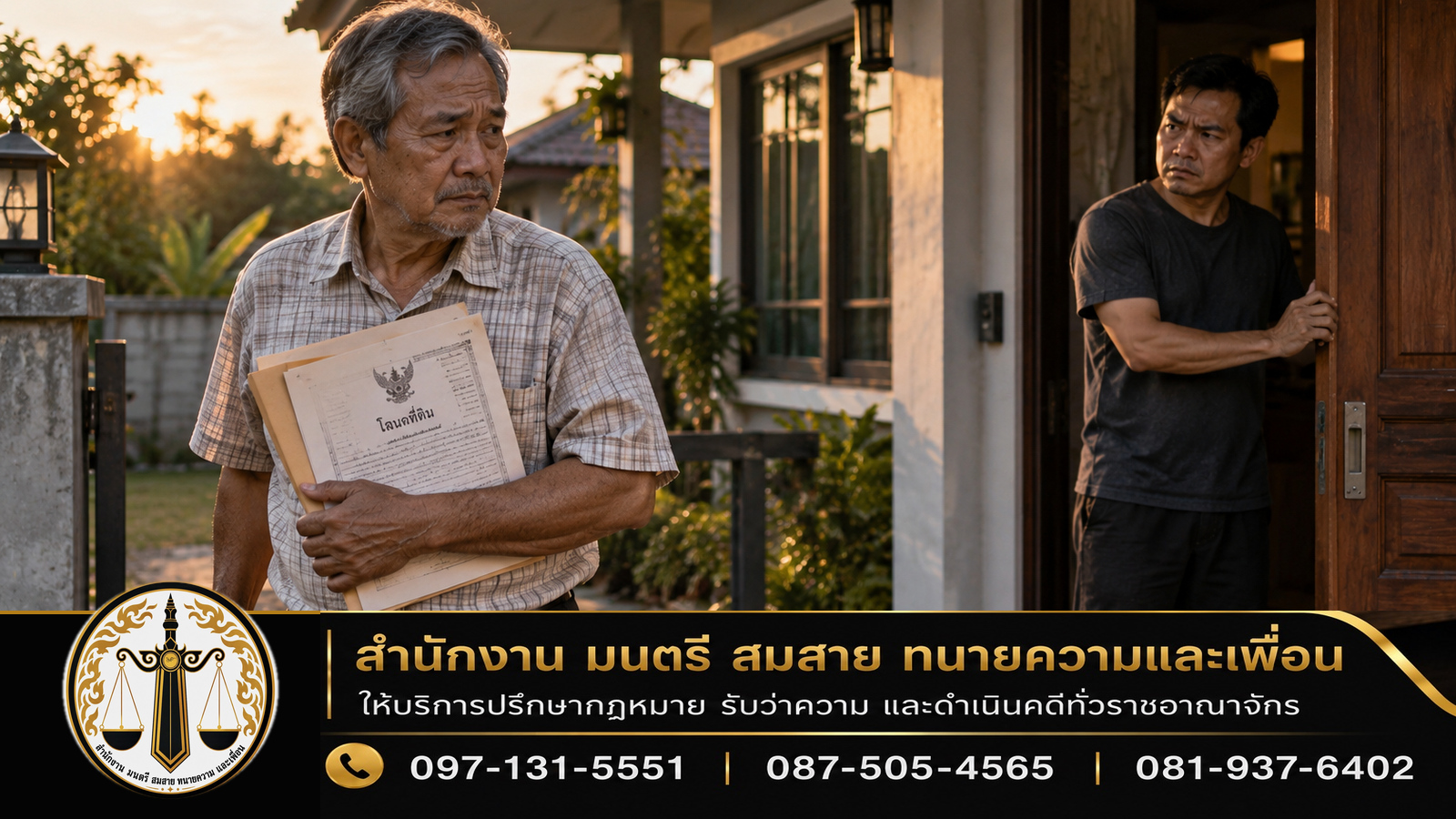 พ่อแม่ยกที่ดินให้ลูกแล้ว ถูกลูกไล่ออกจากบ้าน…เอาที่ดินคืนได้ไหม?